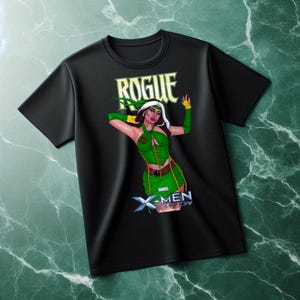Rogue X-Men Premium Heavyweight Tshirt