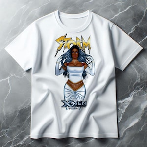 Storm X-Men Premium Heavyweight Tshirt