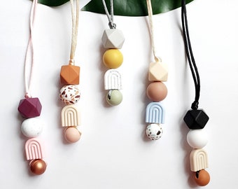 Breastfeeding chain/ Geometric necklace/ Minimalist necklace/ Hexagone Nursing necklace/ Stillkette/ Fiddle chain