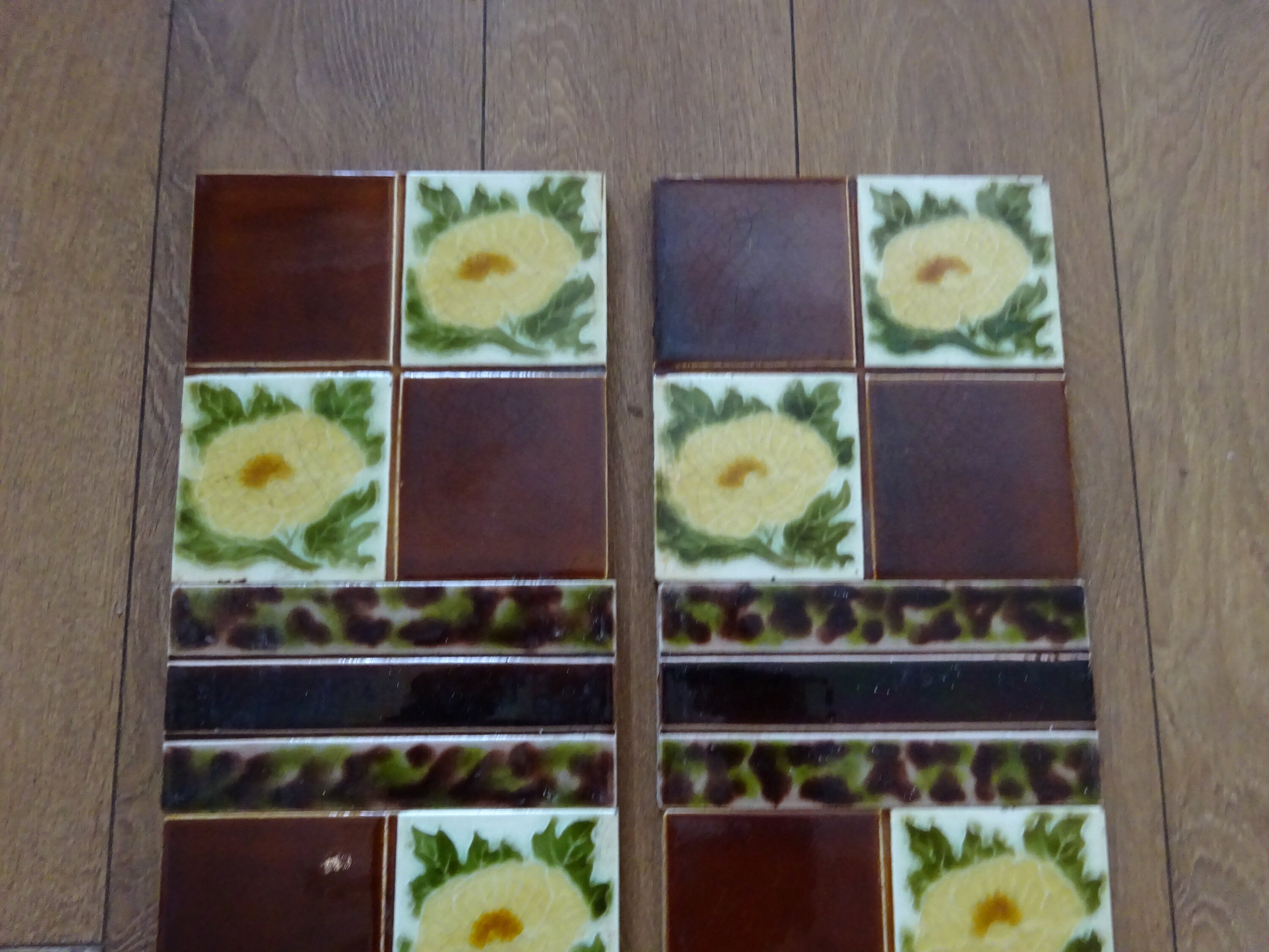 Original Victorian fireplace tiles | Etsy