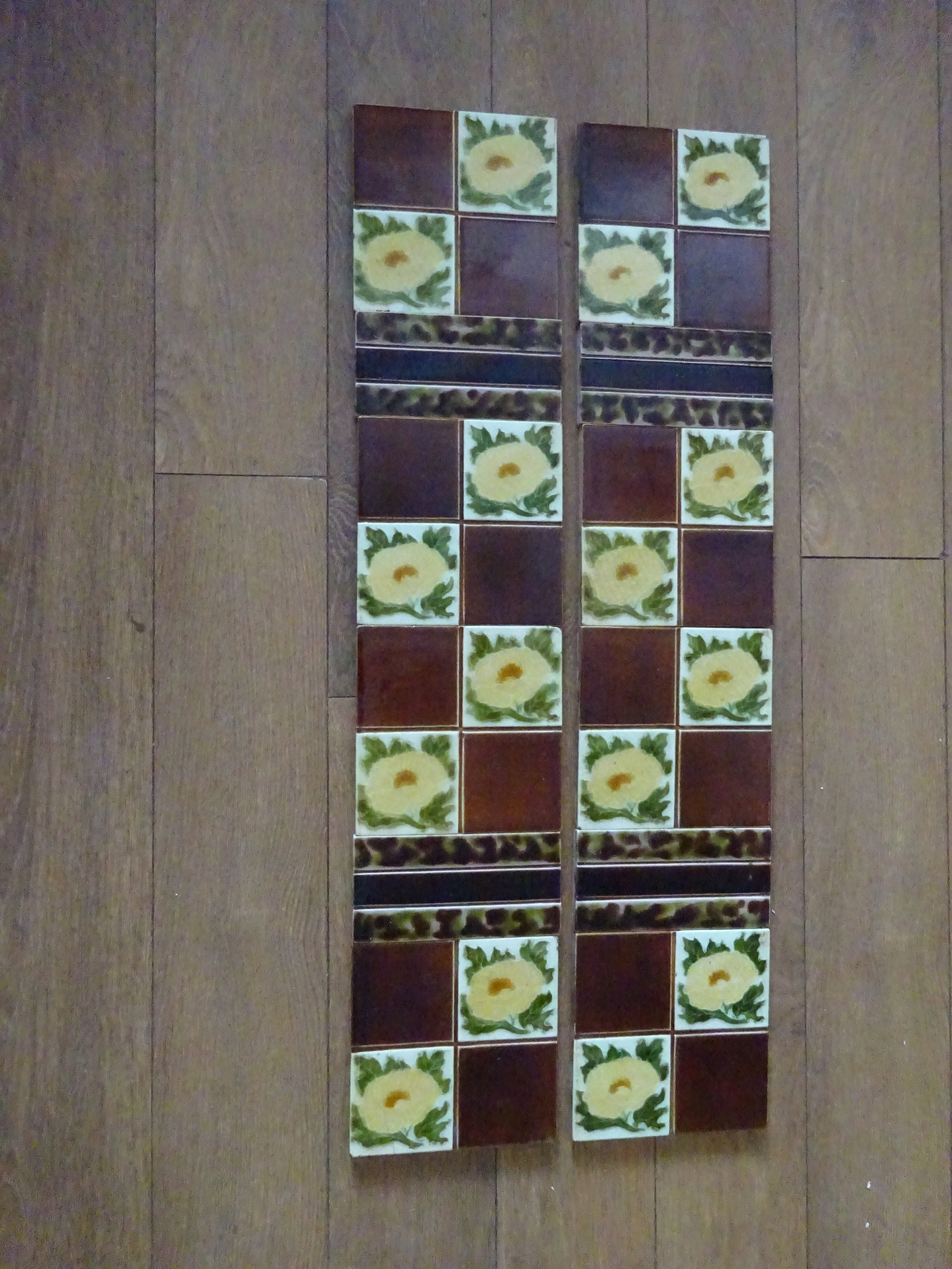 Original Victorian fireplace tiles | Etsy