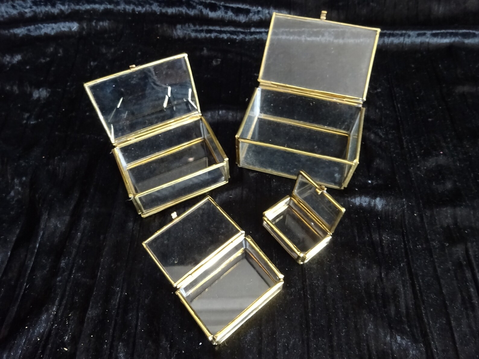 Glass boxes Etsy