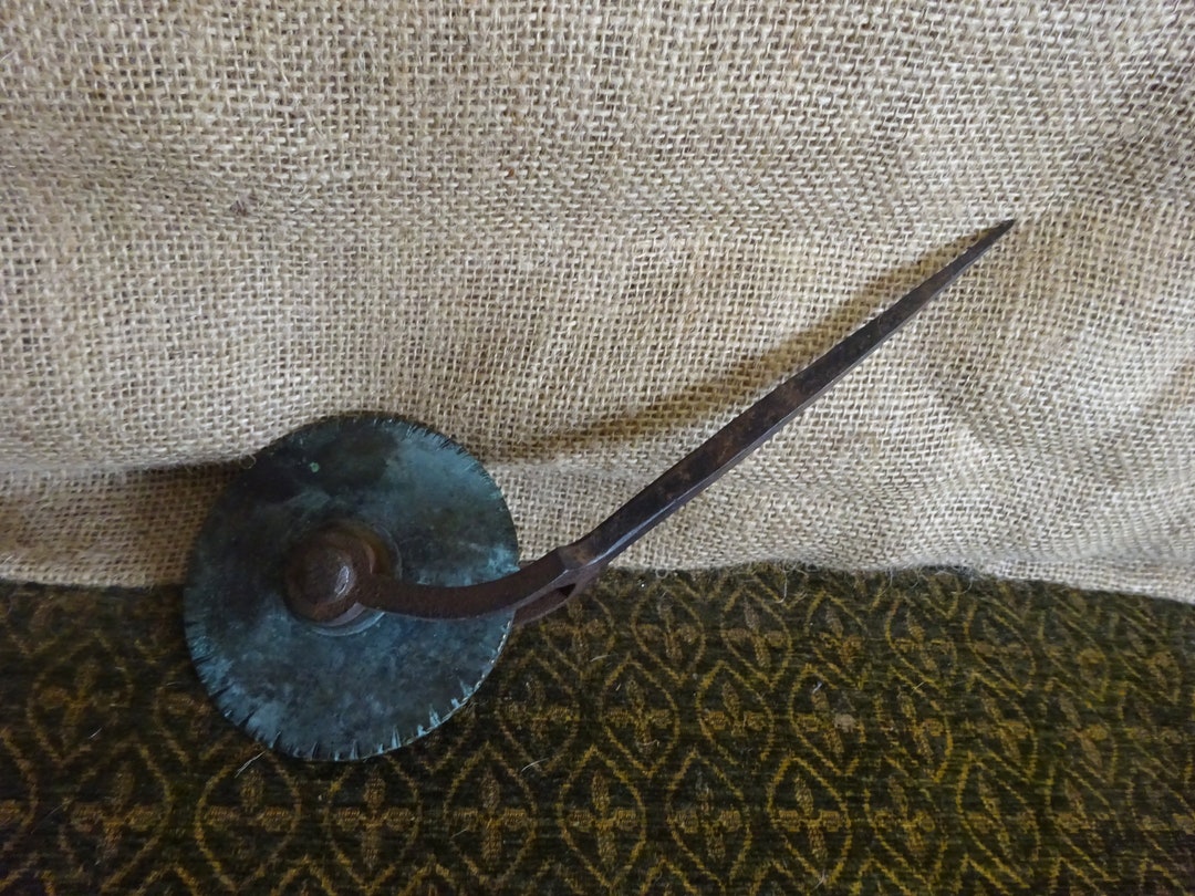 Antique Bronze Leather Bookbinding Roller Wheel and Spike - Etsy