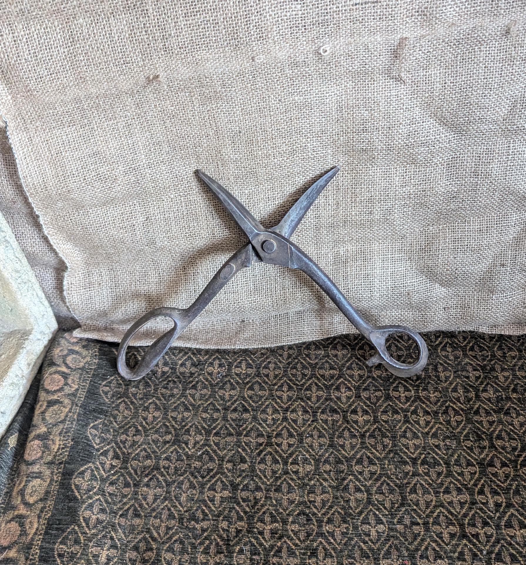 Cisailles à Tôle Vintage COMPANION – Modèle étain Copeaux 45422, Objet De Collection