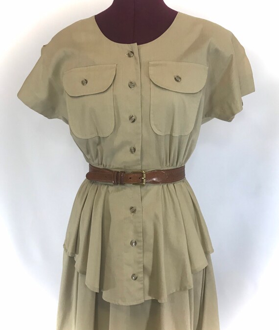 1980’s | Vintage COACH Belt | Brown Leather hip or