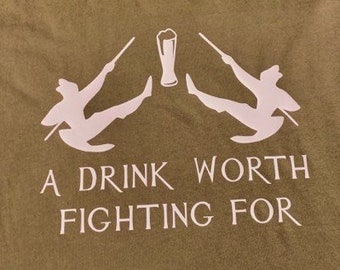 Mulan Drink Worth Fighting For drinking around the world shirt