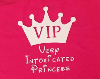 VIP Very Intoxicated Princess tank top