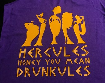 Hercules The Muses Drinking Around the World Shirt