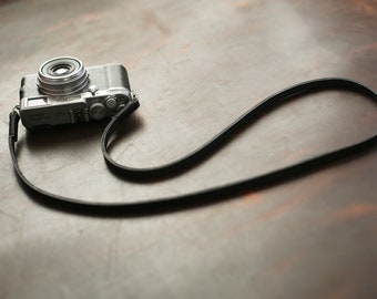 Coole schwarze Spitze 8mm schwarz verdicken handgemachte Kamera Hals Schultergurt | Windmühle