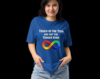 Autismus Bewusstsein Shirt Neurodiversent Stolz Infinity Symbol Tee ASD Unterstützung Geschenk Lehrer