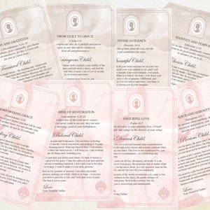 Cartas de Dios Actividad - Archivo digital, Ánimo, Noche de chicas cristianas, Regalo cristiano, Noche de chicas