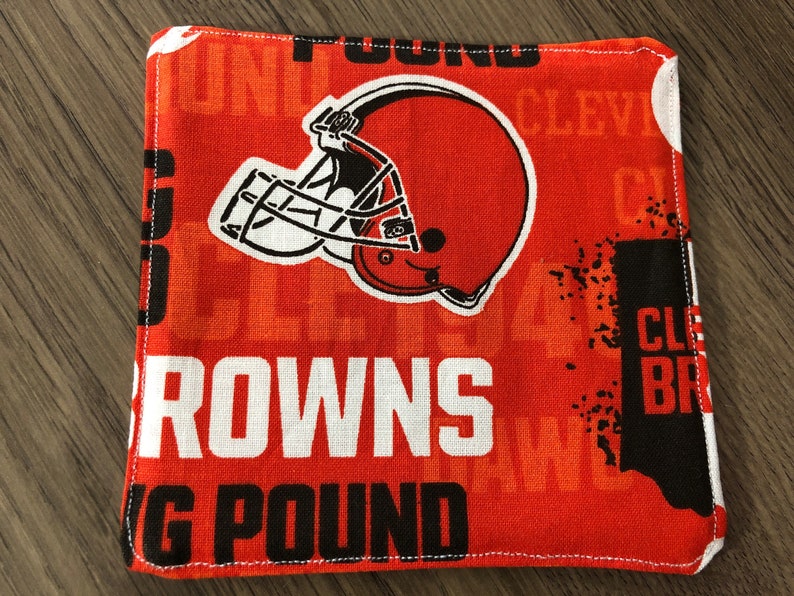 Cleveland Browns Fabric Coasters