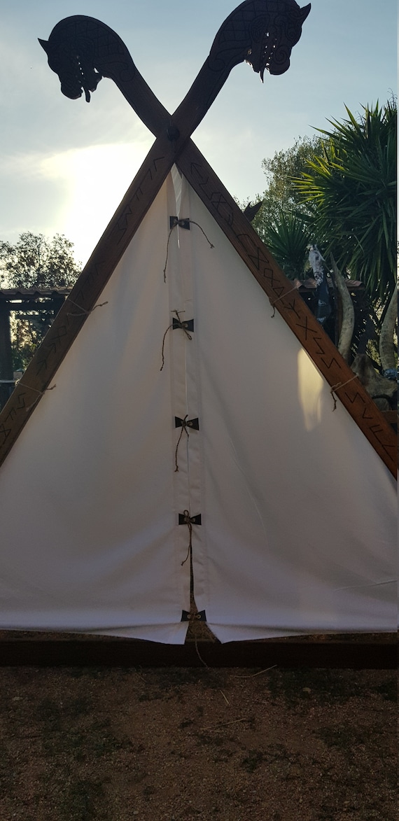 VIKING tenten Medieval kraam | Etsy Maleisische Legertent Buy Leger Canvas Tent Product on