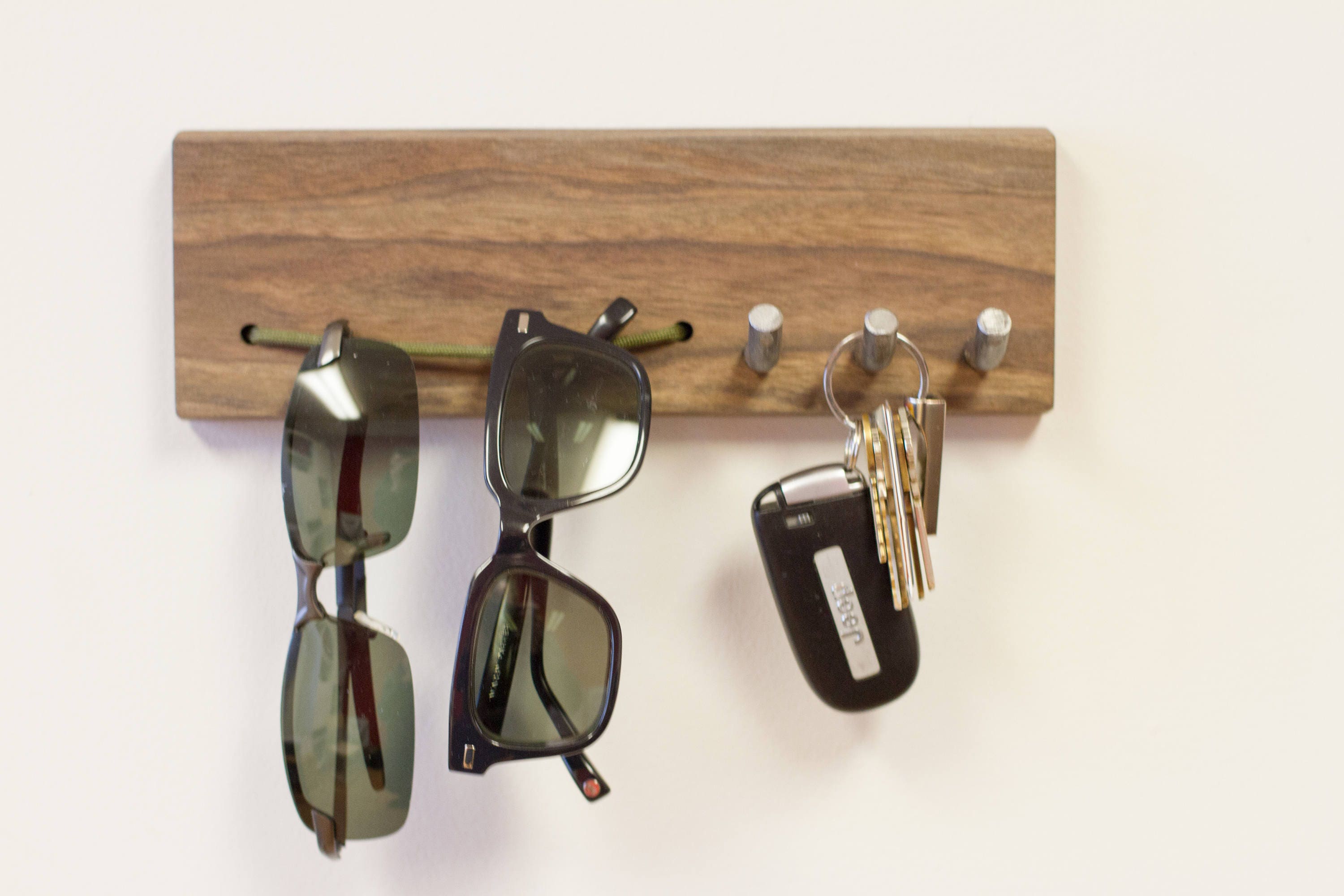 Sunglass Holder, Key Holder, Eyeglass Holder, 7 Hooks