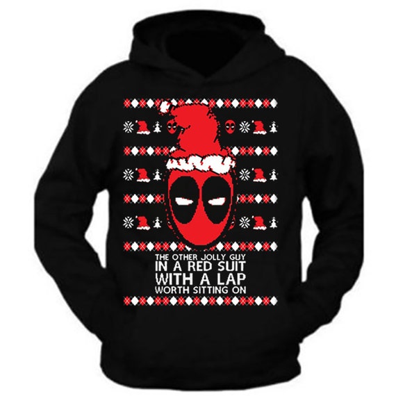 deadpool christmas sweatshirt