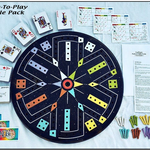 Fast Track bundle Pack Wooden Game Board Comes Etsy