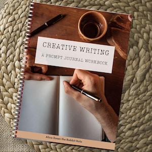 Creative Writing Journal | Writing Prompts for Inspiration | Creative Writing Exercises | Journaling for Writers | Gift for Aspiring Authors