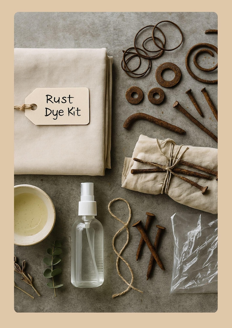 Solar and Rust Dyeing Workbook | Alternative Natural Dyeing Techniques | Printable PDF for Journal Makers and Textile Artists image 9