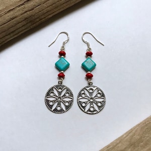 Geometric Southwestern Earrings