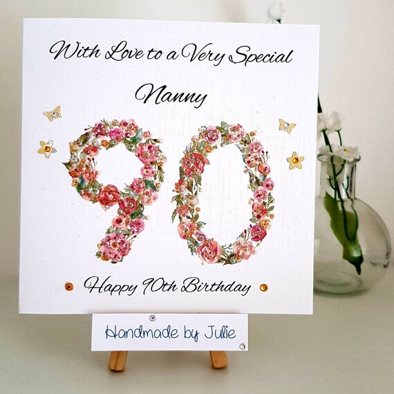 Niece Cake Card Friend Handmade Happy Birthday Special Mum Sister Nan