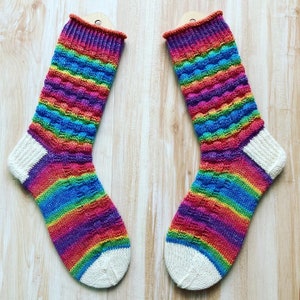 God&#39;s promise sock knitting pattern