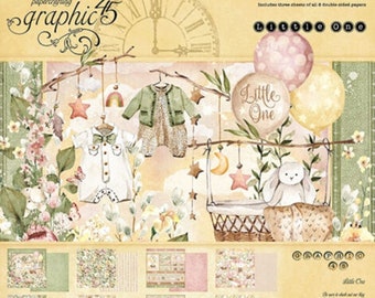 Graphic 45 Little One 8x8 Scrapbook Paper Pad