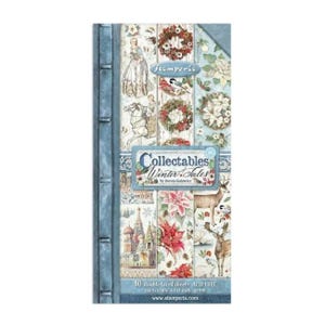 Blocco di carta per scrapbooking Winter Tales 6x12 di Stamperia Collectables