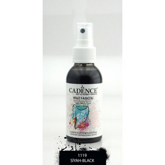 Fabric Spray Paint Black 1119 