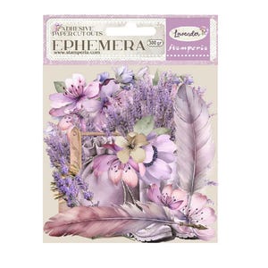 Stamperia Lavendel Ephemera Stansen