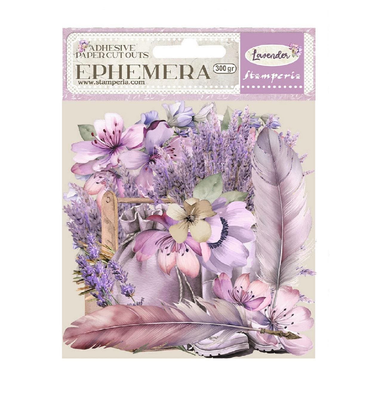 Stamperia Lavender Ephemera Die Cuts
