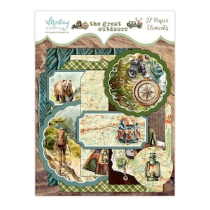 Mintay Paper Die Cuts The great outdoors Paper Elements