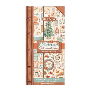 Stamperia Collectables All around  Xmas 6x12 Scrapbook paper pad