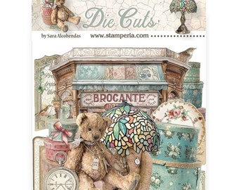 Die Cuts Stamperia Brocante Antiques