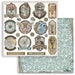 Bloc De Scrapbooking Sir Vagabond Stamperia – 10 Feuilles 15,2x15,2 Cm, 190 G/m² – Design Steampunk, New York