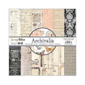 Scrapboys Archivalia Scrapbookpapierblok 12x12