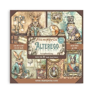 Stamperia Alterego 12x12 Scrapbook Maxi Paper pad