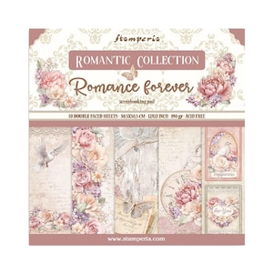 Stamperia Romance forever 12x12 Scrapbook Paper pad