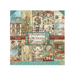 Stamperia The Nutcracker Scrapbook paper pad 8 x 8