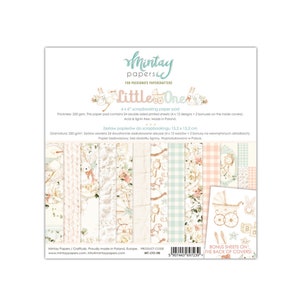 Bloc de papel Mintay Scrapbook 6x6 Little One