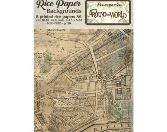 Rice Paper Decoupage A6 set Stamperia DFSAK6005