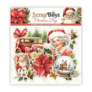 Scrapboys Paper Die Cuts Christmas Day