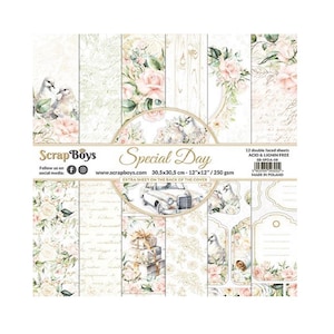 Scrapboys Special Day Scrapbook Paper Pad 12x12