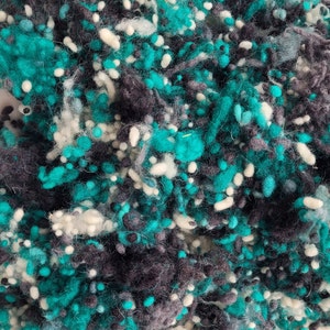 Hand Dyed Wool Nepps- 30g- Alaska
