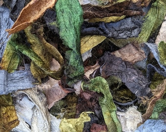 Handgefärbte Seidenstäbchen - Forest Floor - 10g