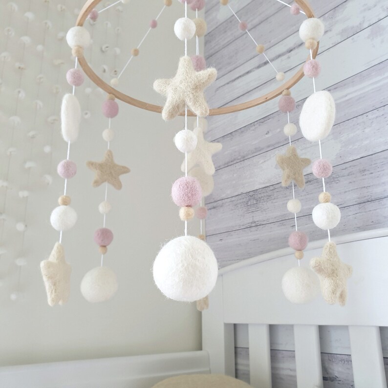 Baby Mobile Nursery Mobile Star Cot Mobile Crib Mobile Etsy