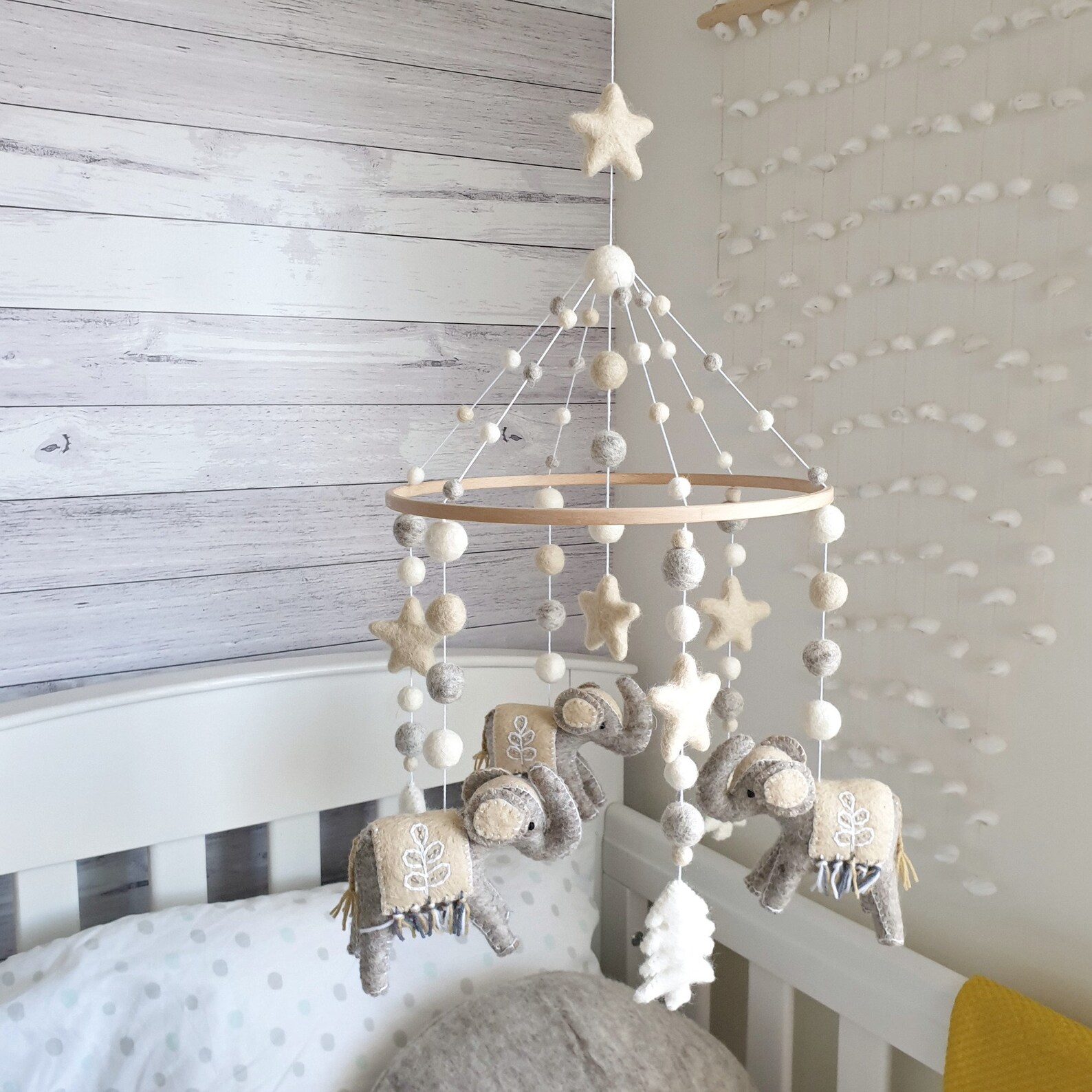 Elephant Nursery Mobile Crib Mobile Baby Mobile Nursery Etsy