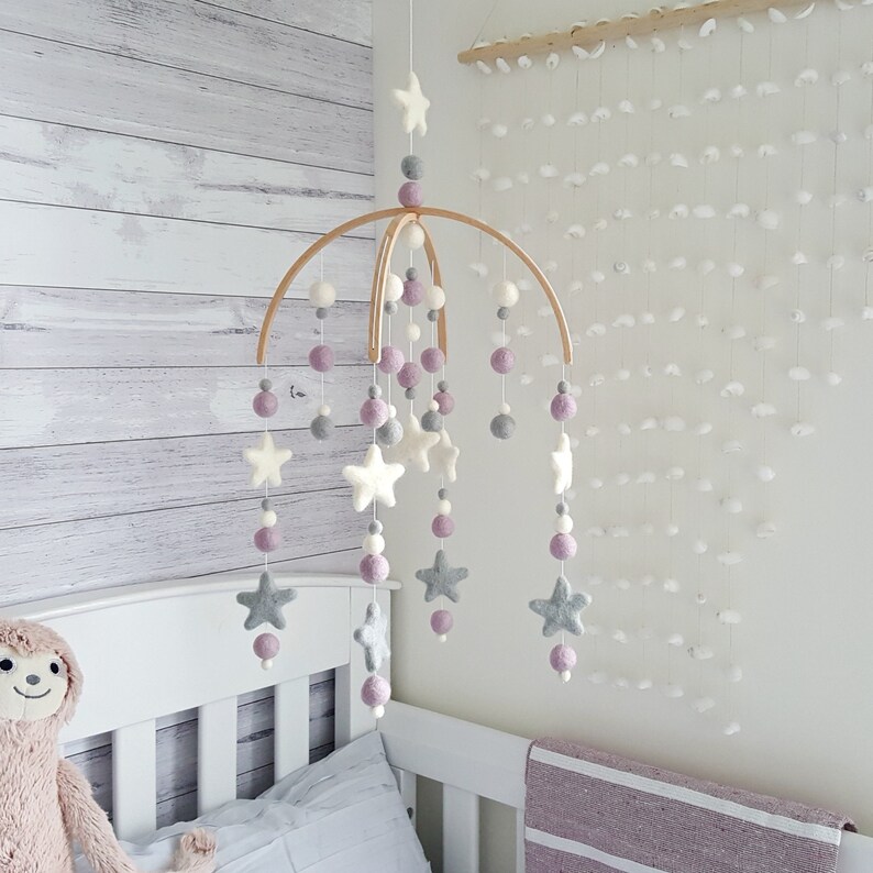 lavender baby nursery