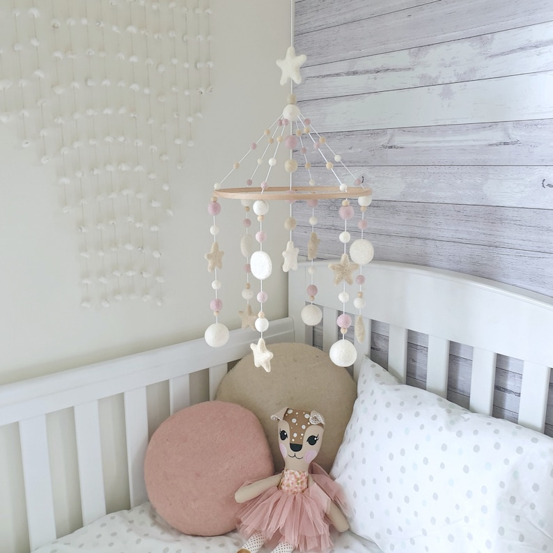 Baby Mobile Nursery Mobile Star Cot Mobile Crib Mobile Etsy