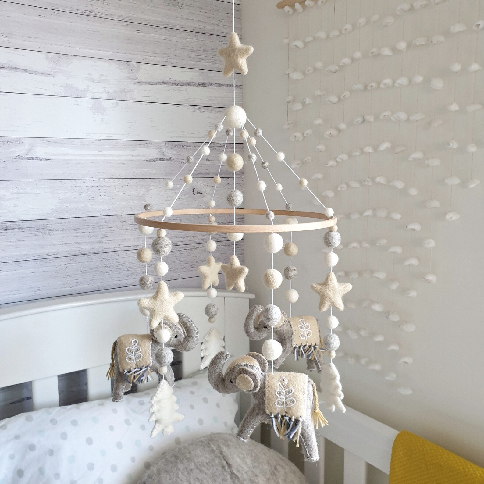 Elephant Nursery Mobile Crib Mobile Baby Mobile Nursery Etsy