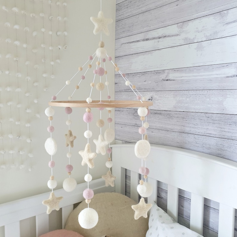 Baby Mobile Nursery Mobile Star Cot Mobile Crib Mobile Etsy